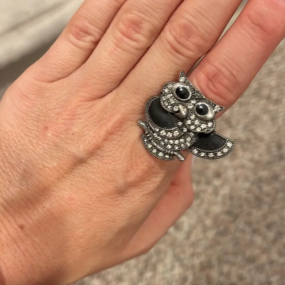 Owl ring (Stretchy)